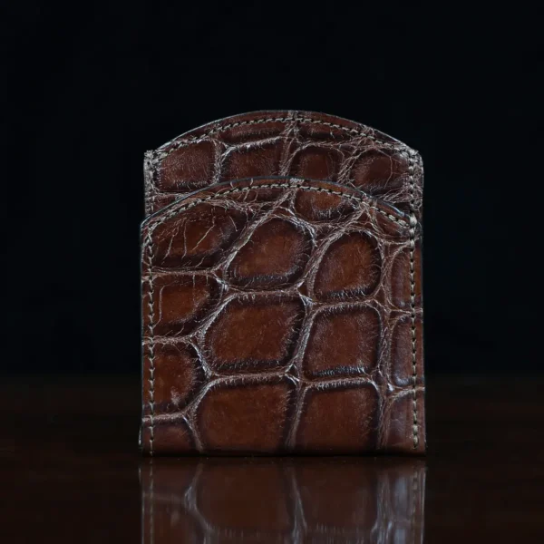 Front Pocket Wallet – American Alligator – 001