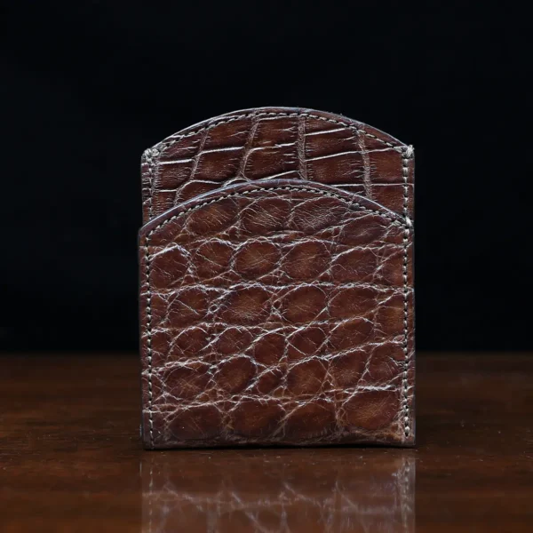 Front Pocket Wallet – American Alligator – 001