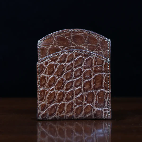 Front Pocket Wallet – American Alligator – 001