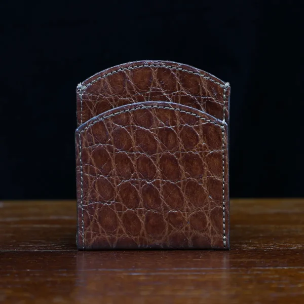 Front Pocket Wallet – American Alligator – 001
