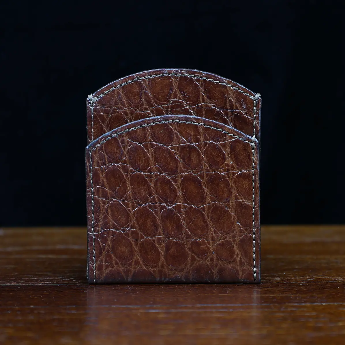 View larger image of american alligator front pocket wallet - id 001 - front side