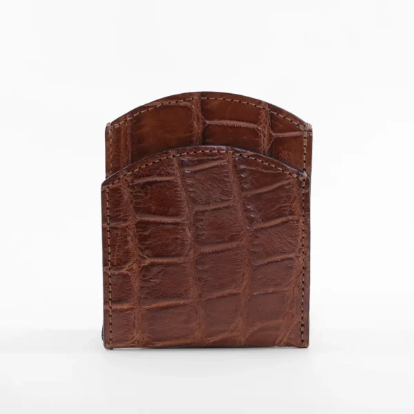 Front Pocket Wallet – American Alligator – 001