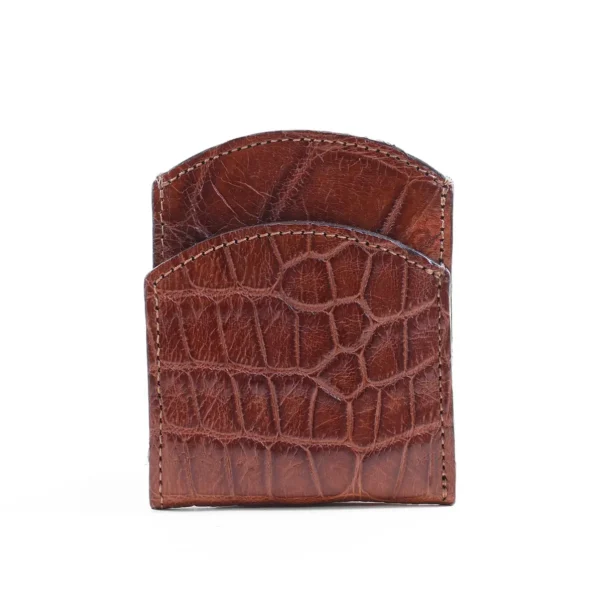 Front Pocket Wallet – American Alligator – 001