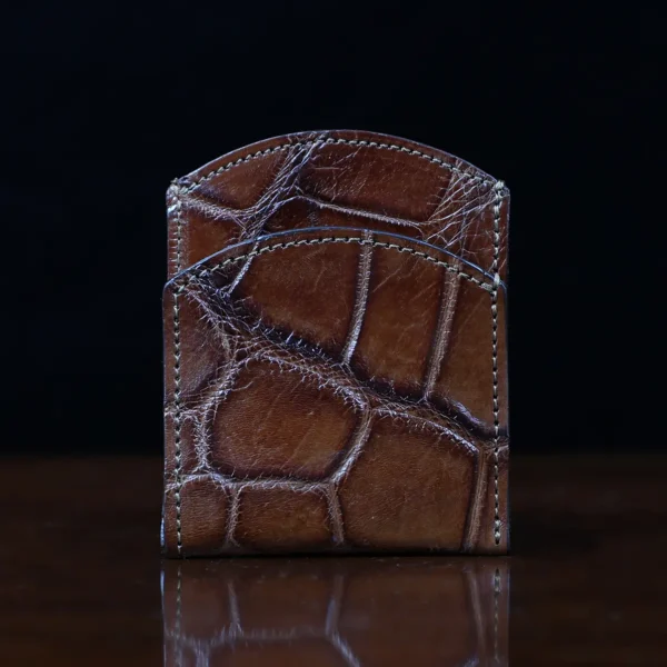 Front Pocket Wallet – American Alligator – 001