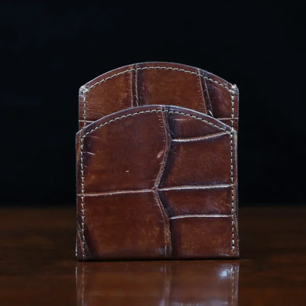 Front Pocket Wallet – American Alligator – 002