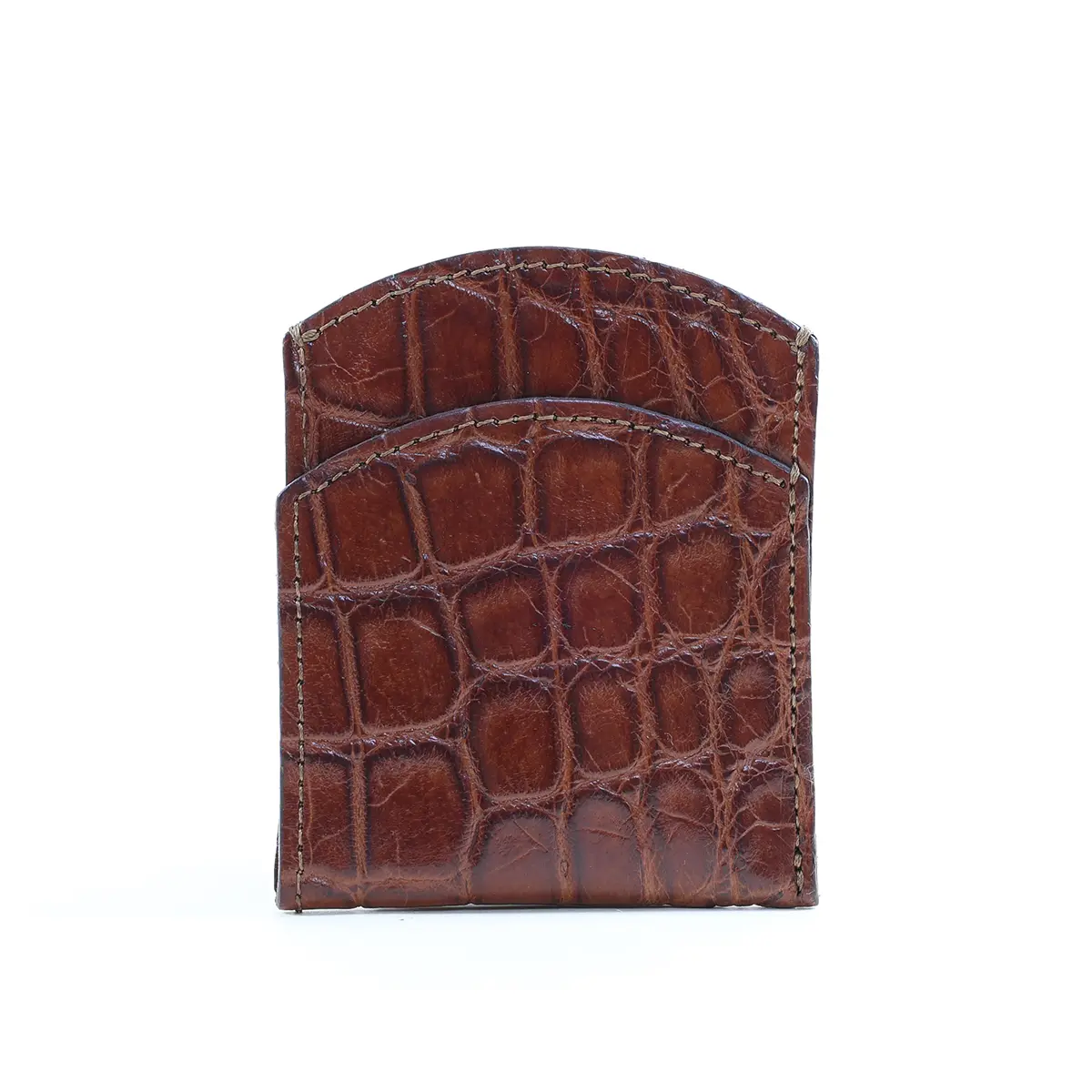 View larger image of American alligator front pocket wallet - id 002 - front side