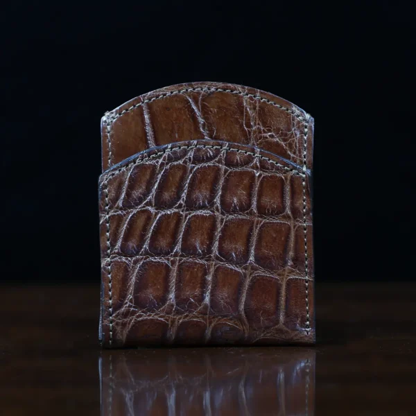 Front Pocket Wallet – American Alligator – 002