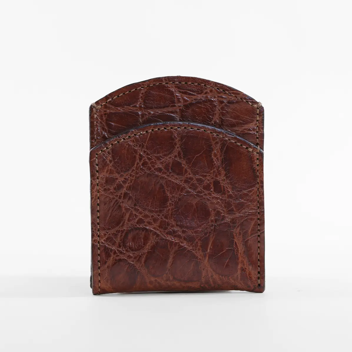 View larger image of American alligator front pocket wallet - id 002 - front side
