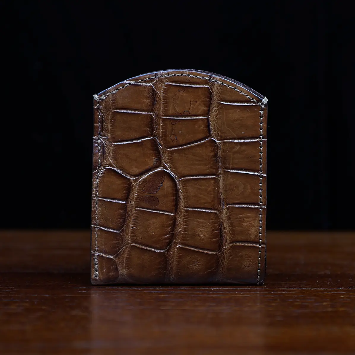 View larger image of american alligator front pocket wallet - id 003 - back side