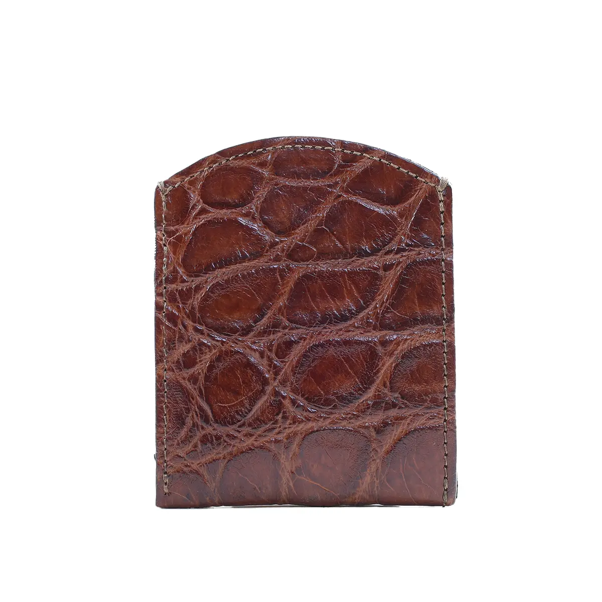 View larger image of american alligator front pocket wallet - id 003 - back side