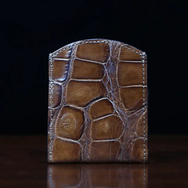 Front Pocket Wallet – American Alligator  – 003