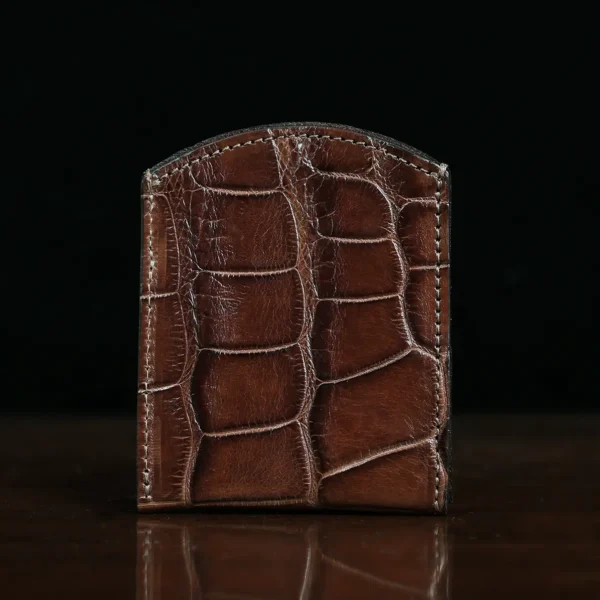 Front Pocket Wallet – American Alligator – 001