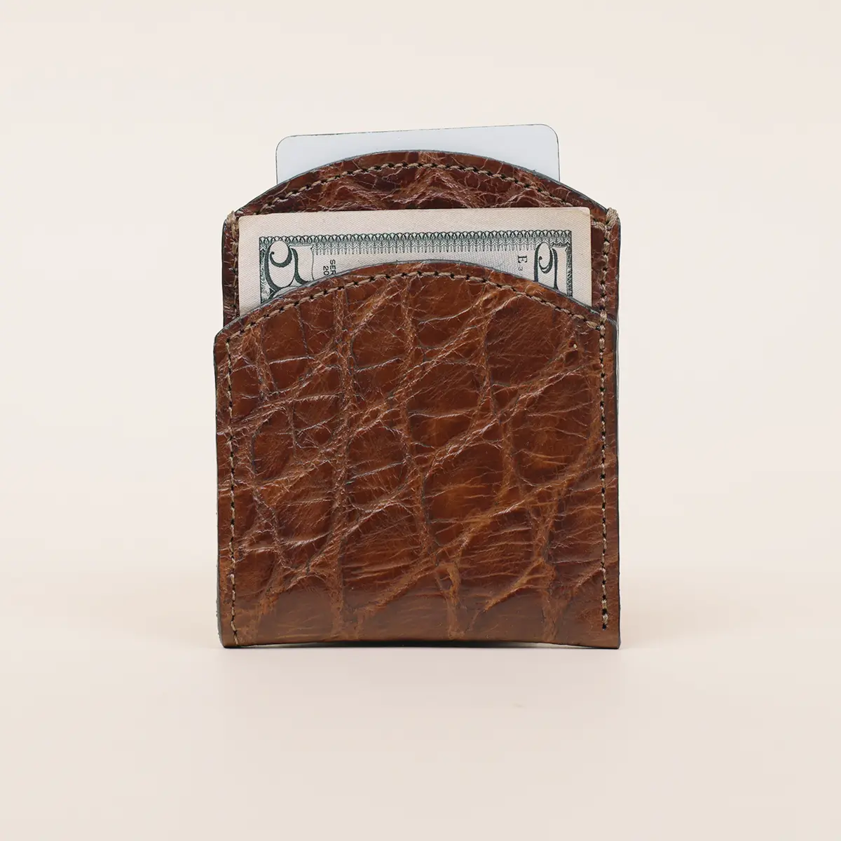 View larger image of american alligator front pocket wallet - id 003 - front side