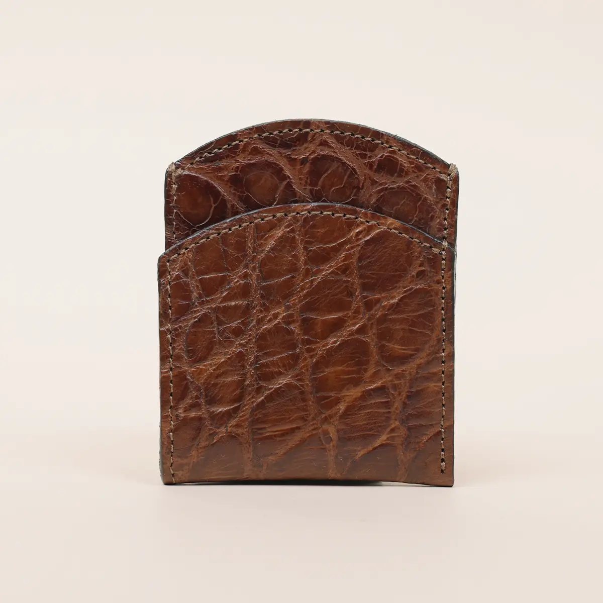 View larger image of american alligator front pocket wallet - id 003 - front side