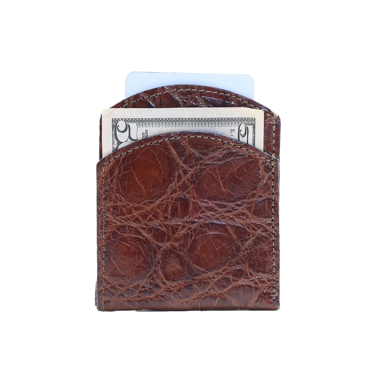 View larger image of american alligator front pocket wallet - id 003 - front side