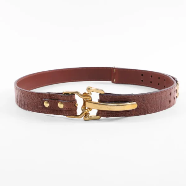 No. 5 Large Cinch Belt – One-of-a-kind – American Alligator