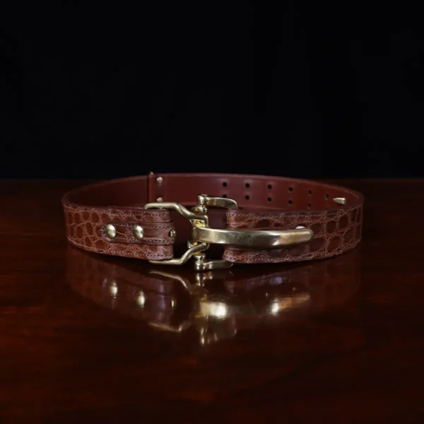 No. 5 Small Cinch Belt – One-of-a-kind – American Alligator