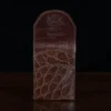 American Alligator front pocket wallet, showing wallet open - id 003