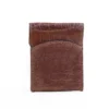 Front Pocket Wallet with Fold-Over Flap - American Alligator - 002