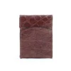 Front Pocket Wallet with Fold-Over Flap - American Alligator - 002