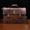 No. 1943 Navigator Briefcase - American Alligator