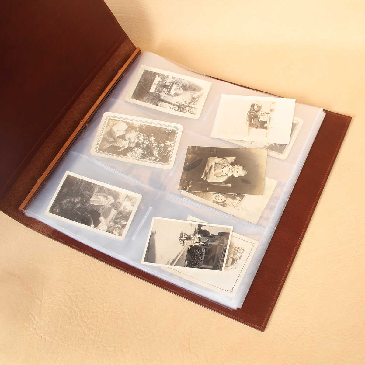 Leather Photo Album Scrapbook No 16 Best & USA Made Col Littleton