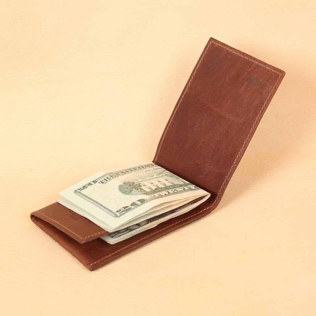 Slim Leather Billfold for Front Pocket USA Made Col Littleton Slim Leather Billfold for Front Pocket USA Made Col Littleton