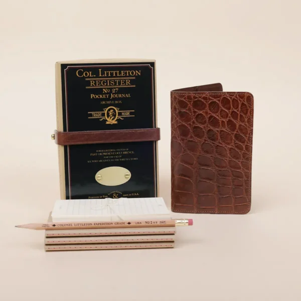 No. 27 Pocket Journal – American Alligator – 001