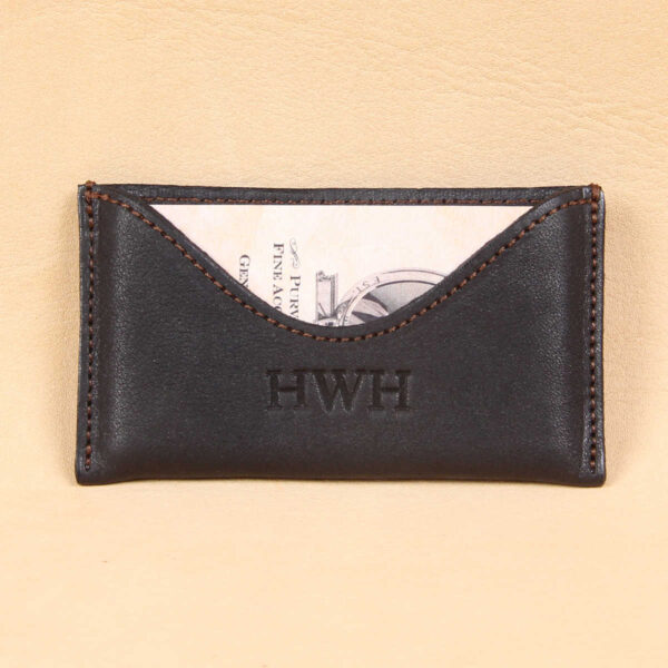 No. 3 Card Wallet - Black