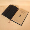 no 30 black brown leather journal notebook cover with journal