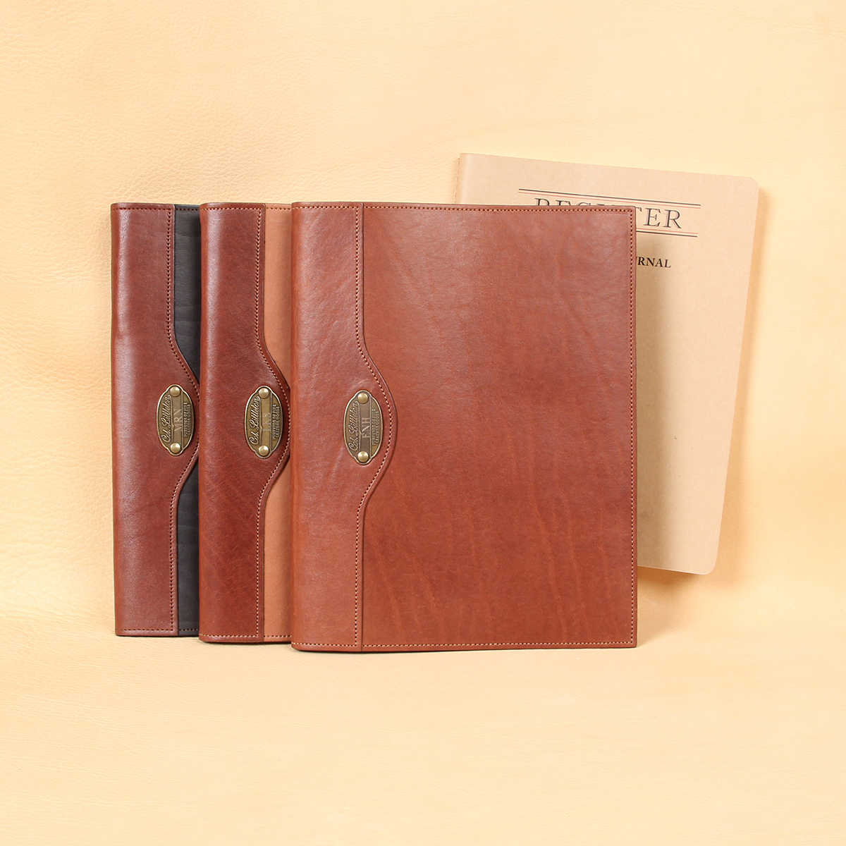 Leather Composition Journal Notebook No 30 Personalized Col Leather Composition Journal Notebook No 30 Personalized Col Littleton