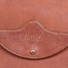 leather handbag crossbody brown flap