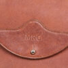 leather handbag crossbody brown flap