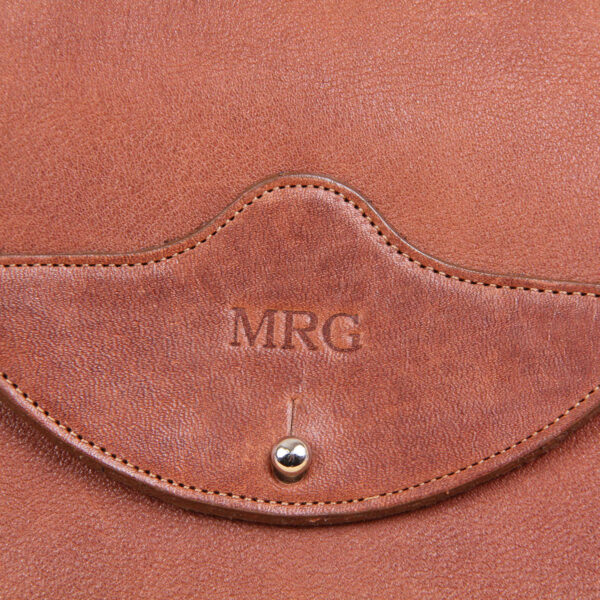 leather handbag crossbody brown flap