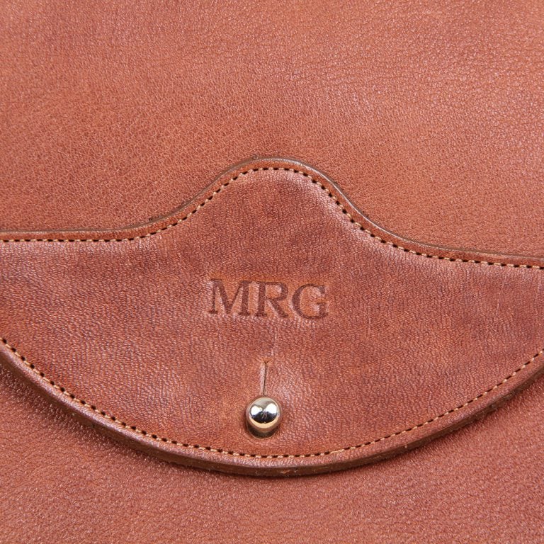 leather handbag crossbody brown flap