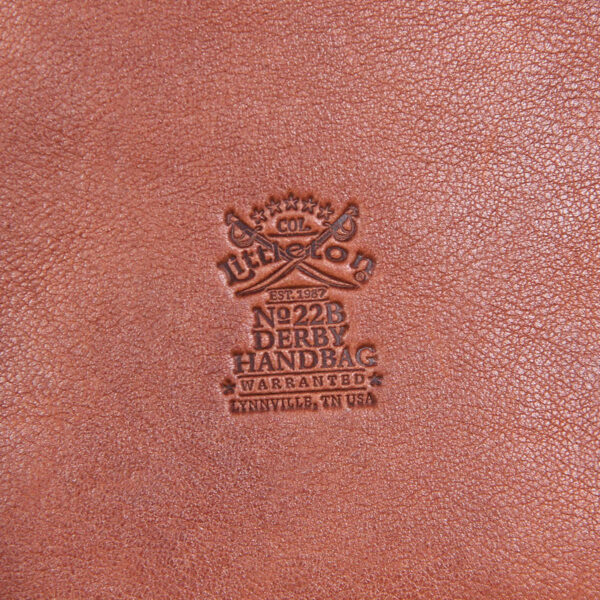 leather handbag crossbody brown pocket