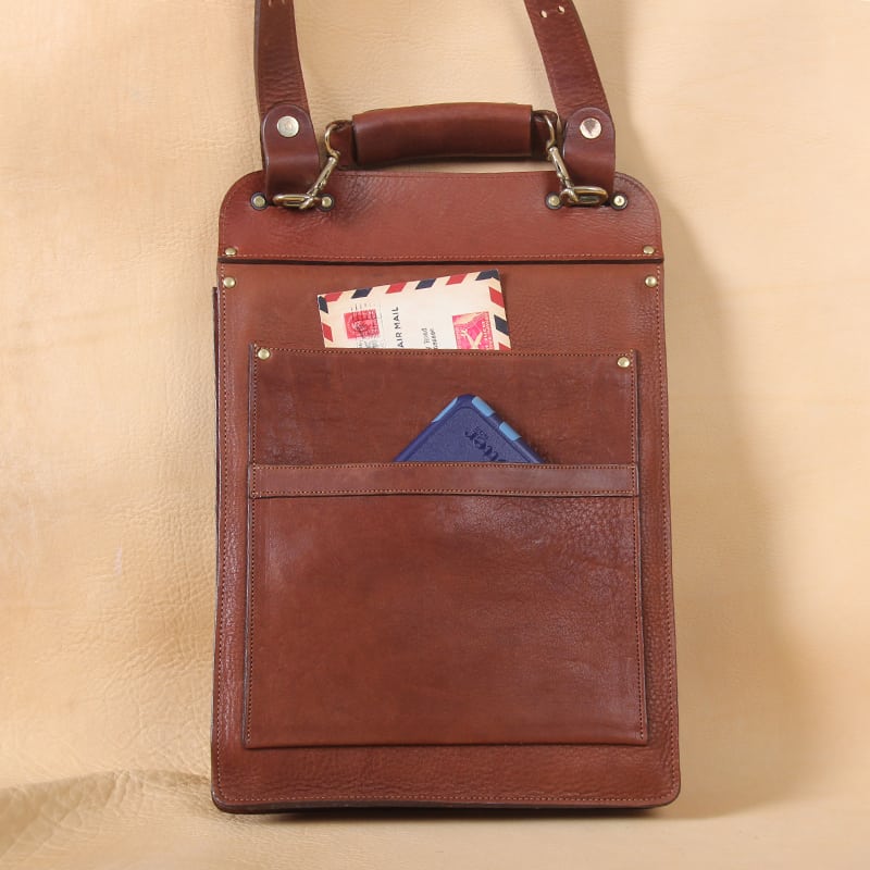 leather dispatch bag