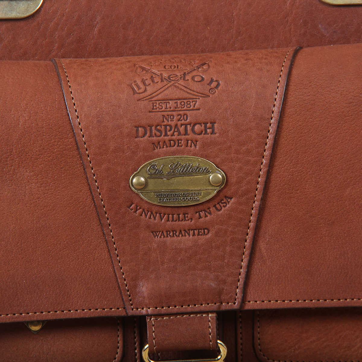 leather dispatch bag