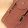 leather document bag with strap