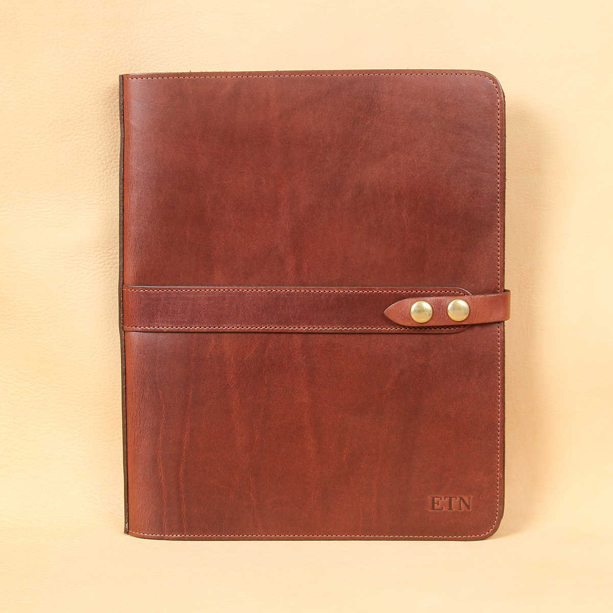 Leather Portfolio Double Case No 36 Best & USA Made Col Littleton