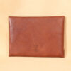 emissary brown american leather document envelope