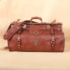 leather travel grip bag