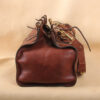 leather travel grip bag