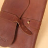 no9 brown american leather journal with strap