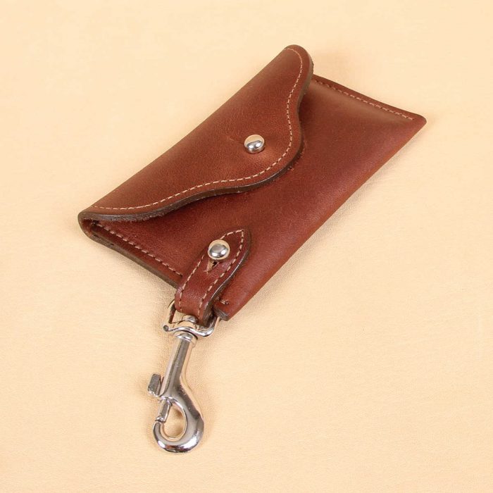 Leather Key Wallet Personalize Best & USA Made Col Littleton