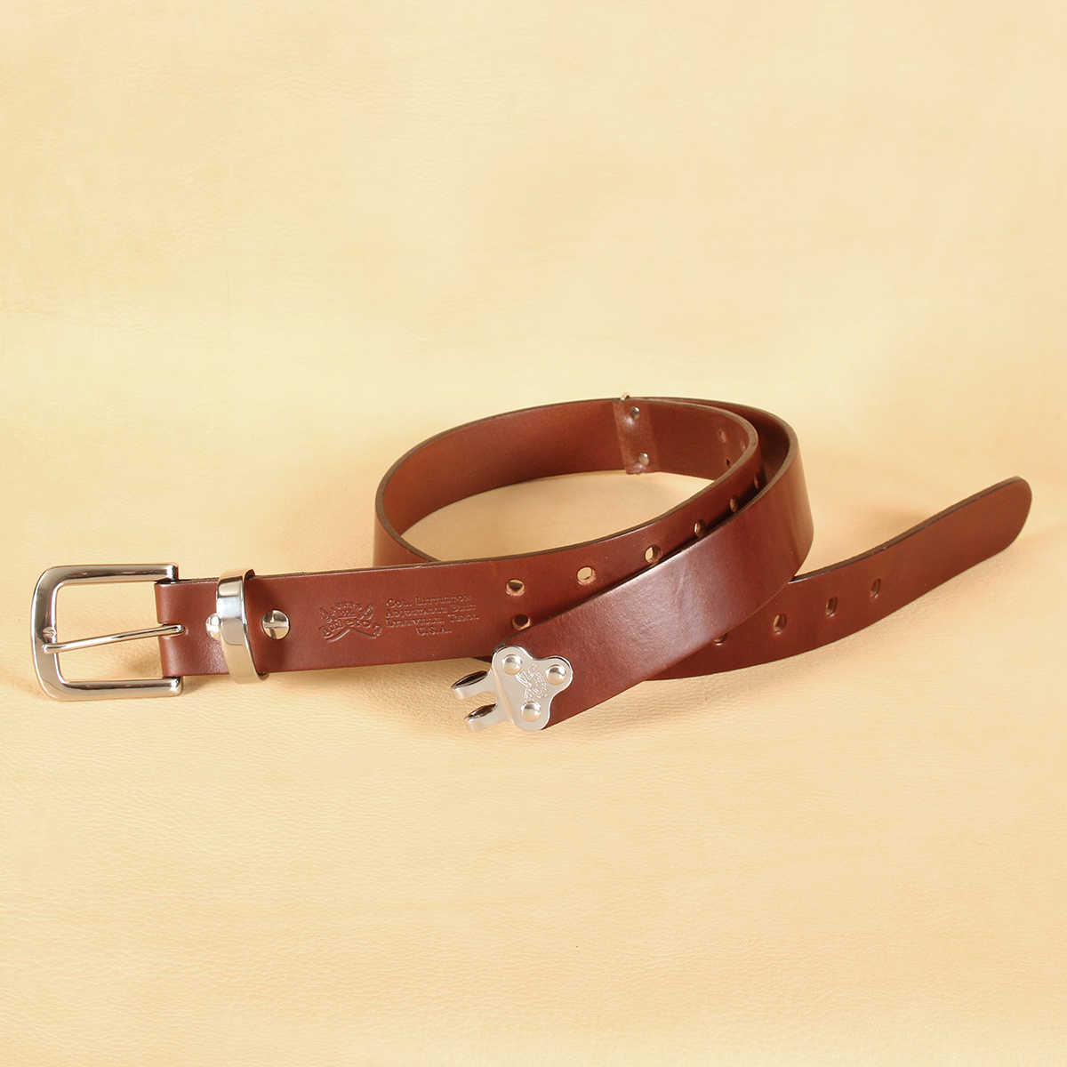 Leather Belt No. 4 | Black or Brown | Best & USA Made | Col Littleton