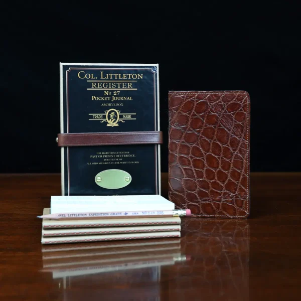 No. 27 Pocket Journal – American Alligator – 001