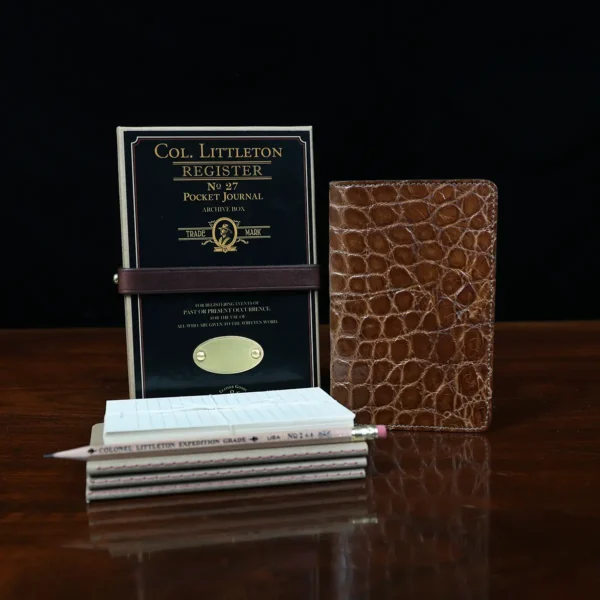 No. 27 Pocket Journal – American Alligator – 001
