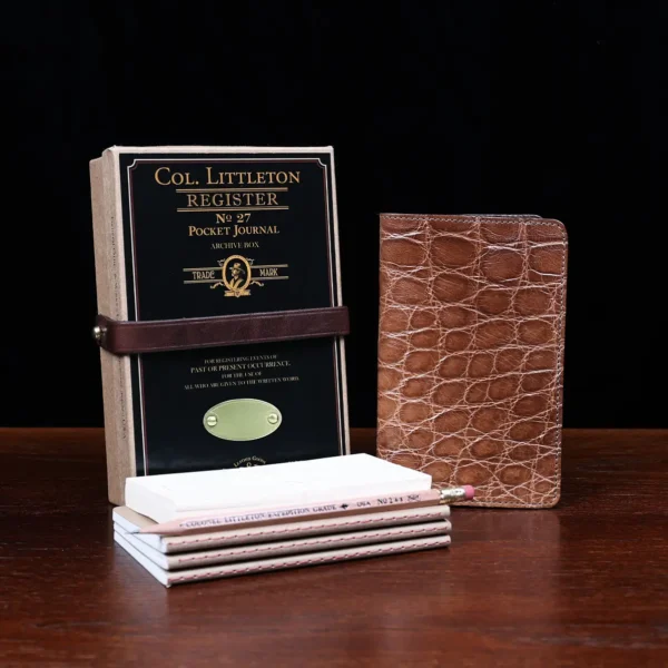 No. 27 Pocket Journal – American Alligator – 001