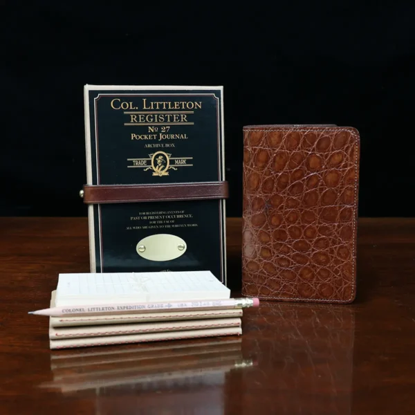 No. 27 Pocket Journal – American Alligator – 001